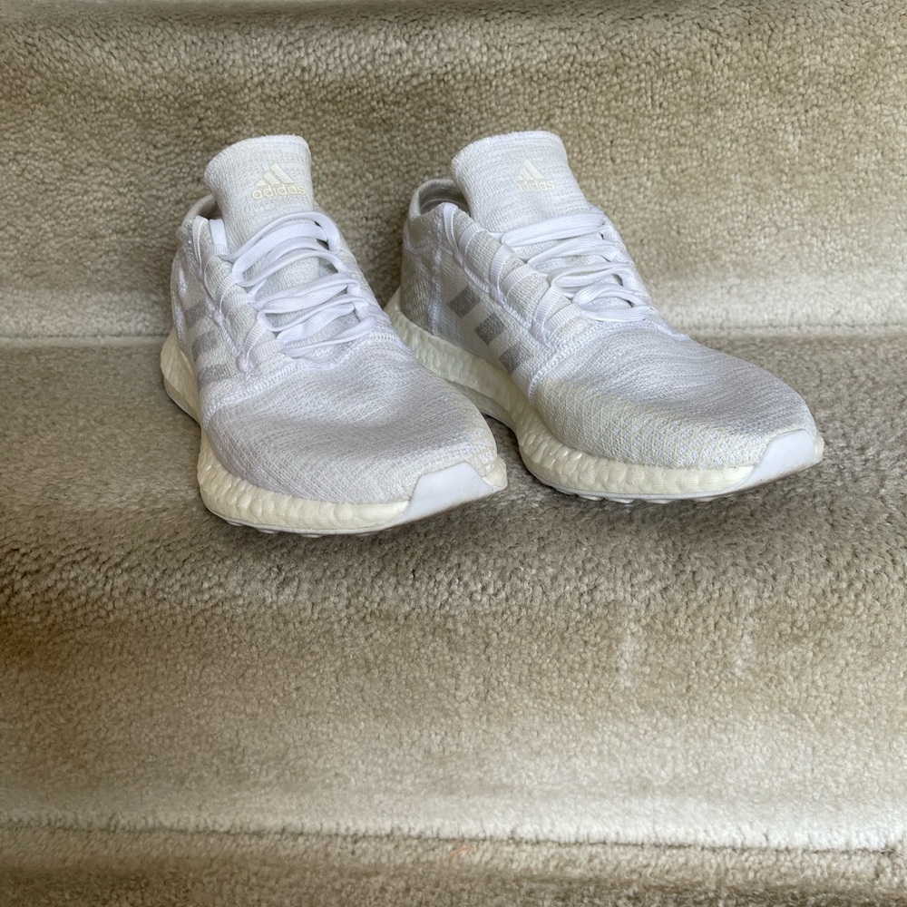 adidas White Athletic Shoes